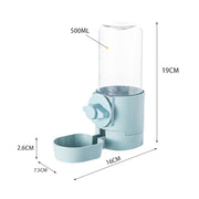 Cage Hanging Bowl Water Bottle Food Dispenser