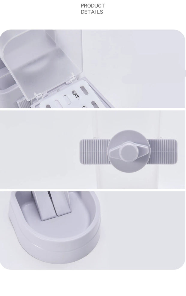 Cage Hanging Bowl Water Bottle Food Dispenser