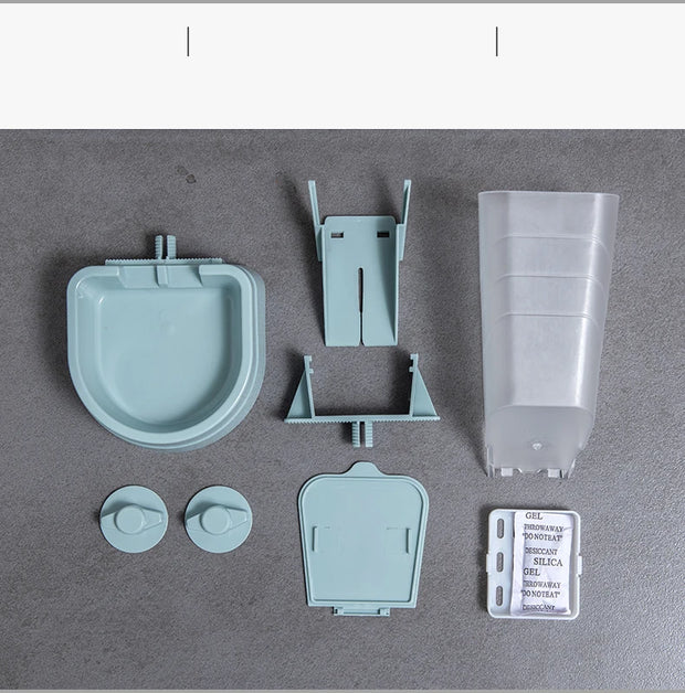 Cage Hanging Bowl Water Bottle Food Dispenser