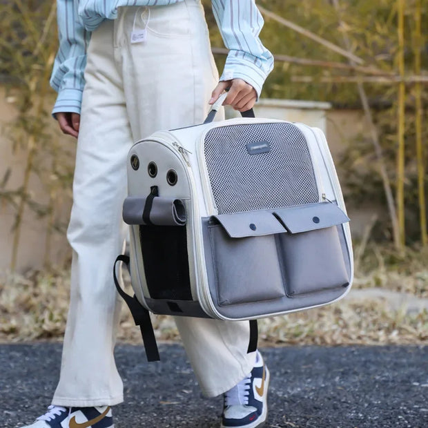 Pet Outing Carrier Backpacks Bed