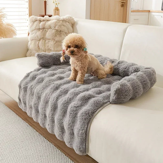 Pet Sofa Pad Plush Neck Pillow