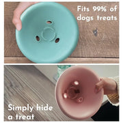 large dogs chewing toys