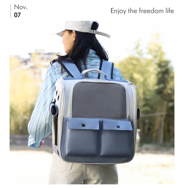 Pet Outing Carrier Backpacks Bed