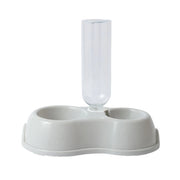 Double Dish Bowls for Cats Dogs Pet