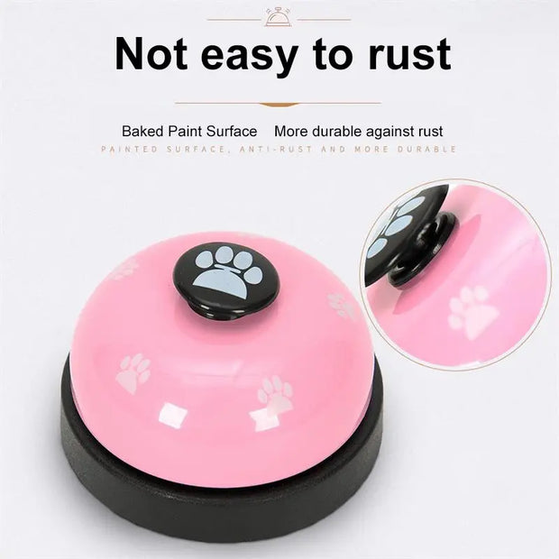 Pet Toy Training Dinner Small Bell Footprint