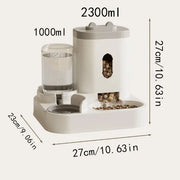 Automatic Pet Feeder & Water Dispenser for Cats Dogs