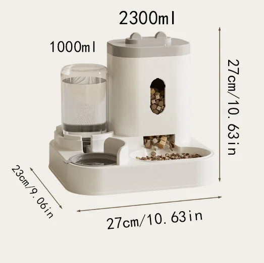 Automatic Pet Feeder & Water Dispenser for Cats Dogs