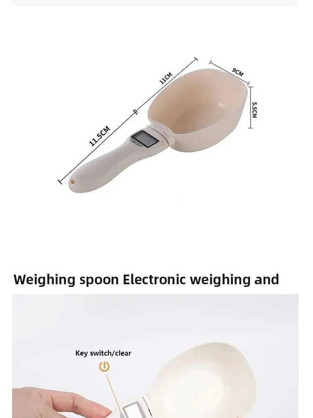 Pet Food Scale LCD Electronic Precision Weighing Tool