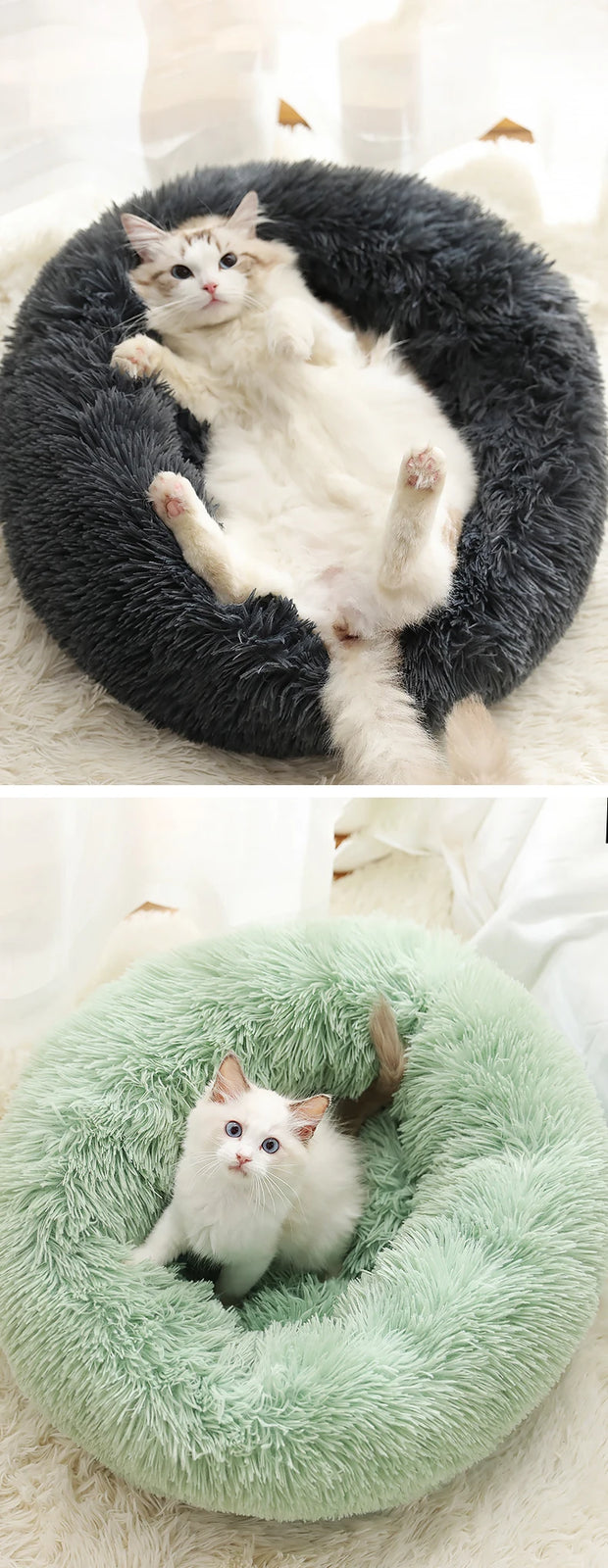 Soft Dog Beds House Soft Long Plush