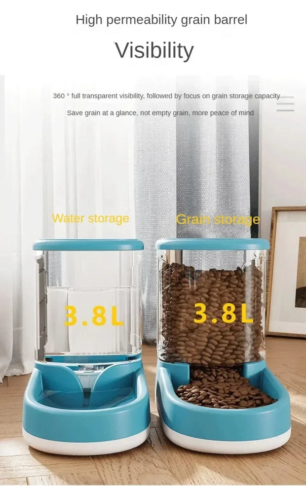 Pet Automatic Feeder Storage Dispenser