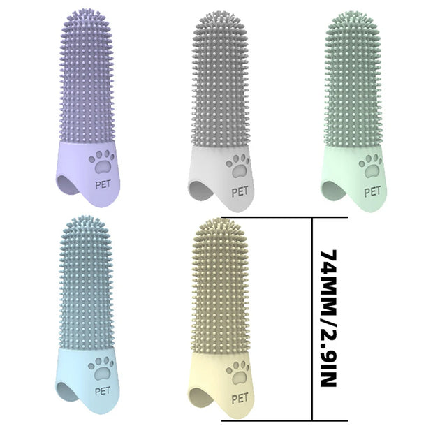 Pet Silicone Teeth Cleaning Brush