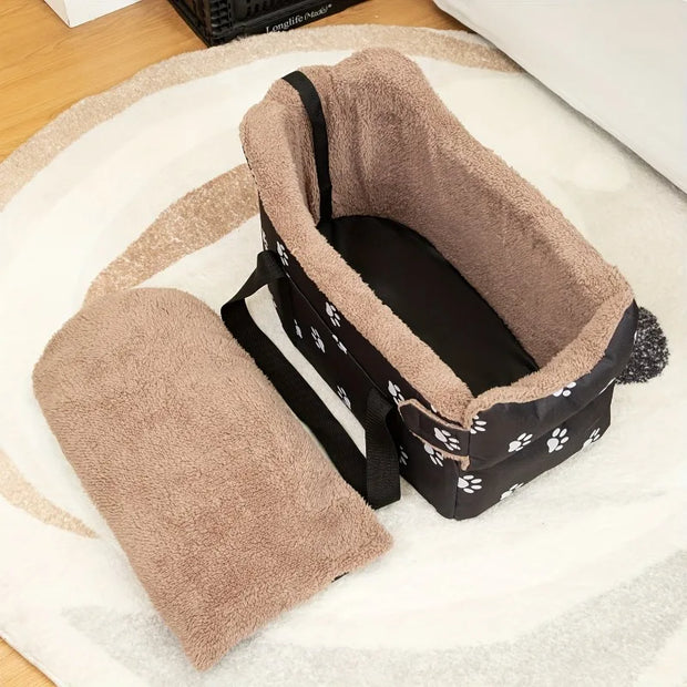 Portable Pet Safety Seat Bed