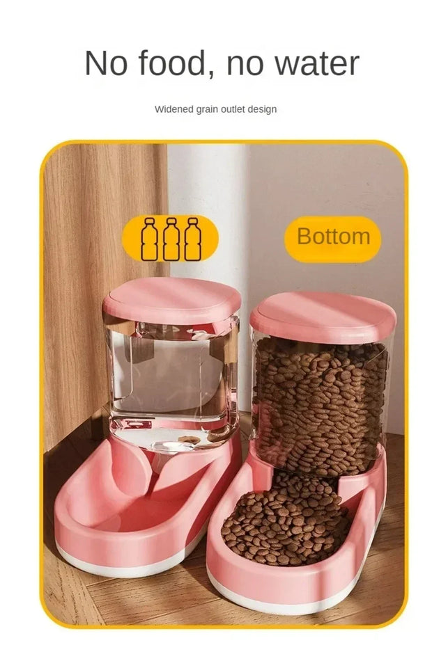 Pet Automatic Feeder Storage Dispenser