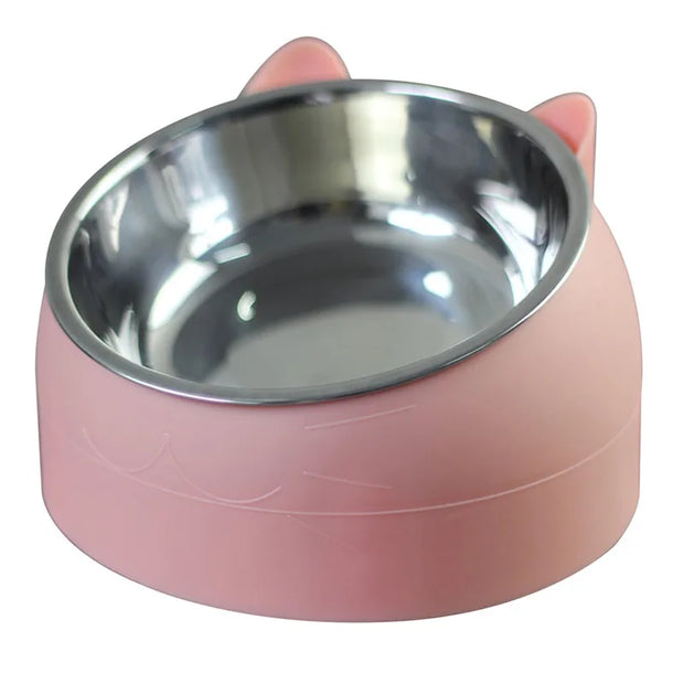 Pet Bowls Dog Food Water Feeder