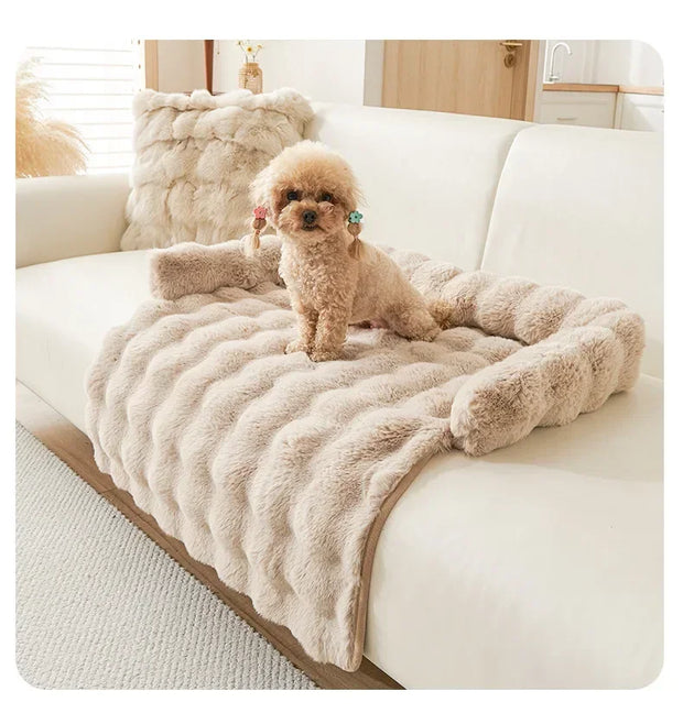 Pet Sofa Pad Plush Neck Pillow