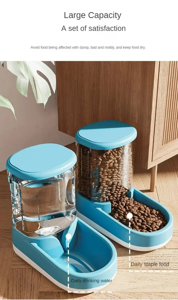 Pet Automatic Feeder Storage Dispenser