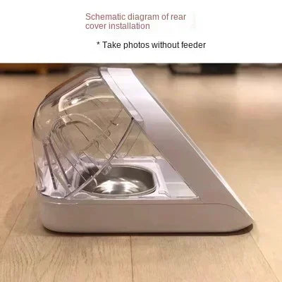 Automatic Pet Feeder with Pest Prevention Design