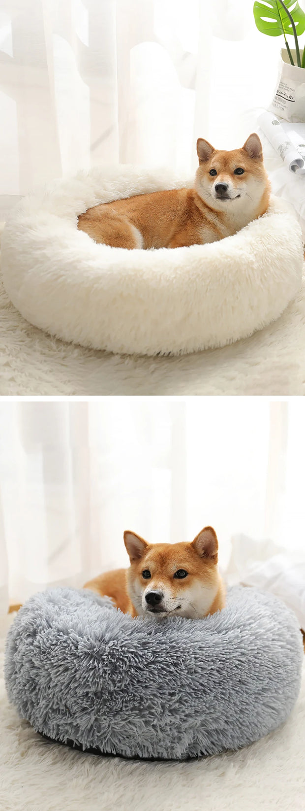Soft Dog Beds House Soft Long Plush