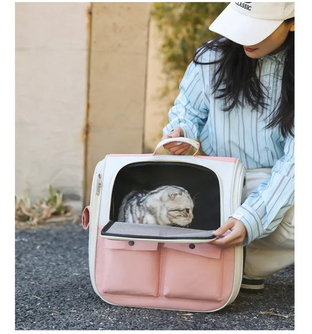 Pet Outing Carrier Backpacks Bed