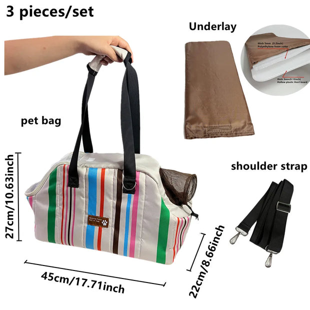 Pet Carrying Supplies Crossbody Shoulder Bag