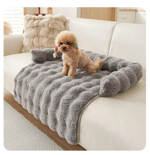 Pet Sofa Pad Plush Neck Pillow