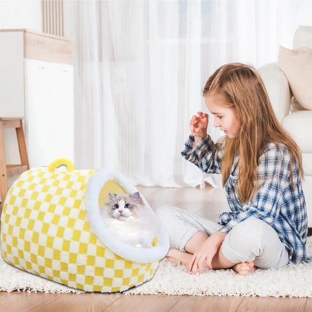 Cozy Pet Hideaway Bed