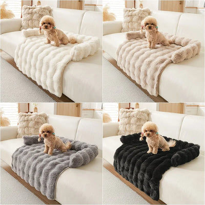 Pet Sofa Pad Plush Neck Pillow