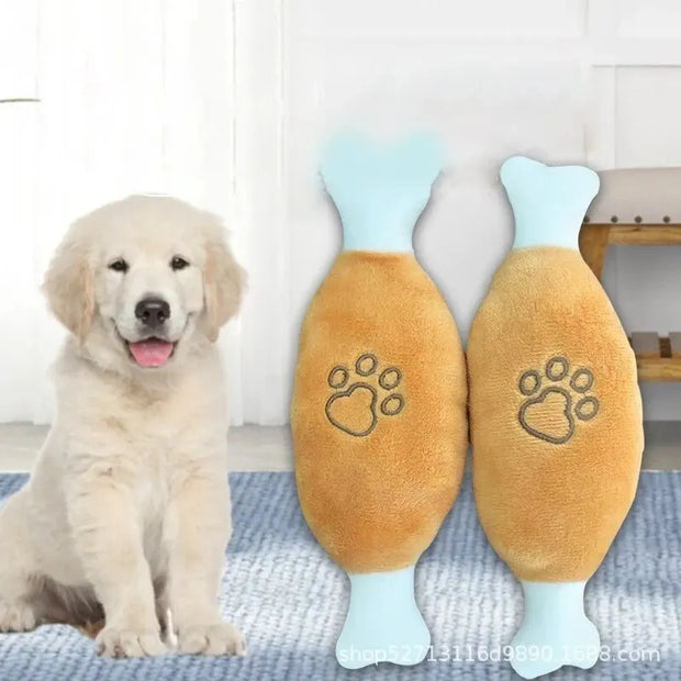 Dogs Teeth Grinding and Bite Resistant Interactive Toys Bone