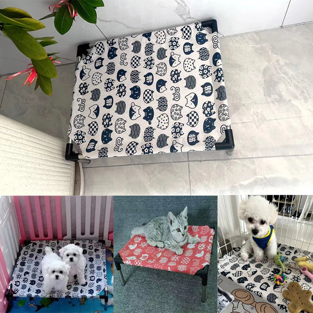 Portable Elevated Dog Bed Outdoor