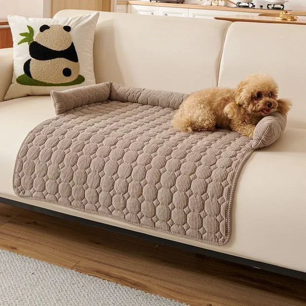 Pet Sofa Pad Plush Neck Pillow