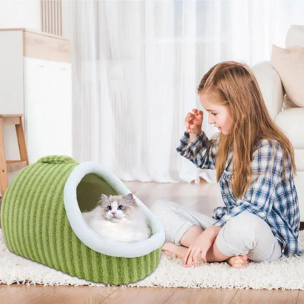Cozy Pet Hideaway Bed