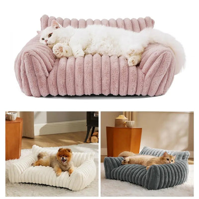 Warm Pet Sofa Luxurious Pet Bed