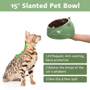 Pet Bowls Dog Food Water Feeder
