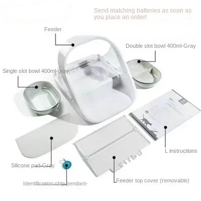 Automatic Pet Feeder with Pest Prevention Design