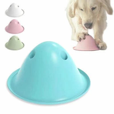 large dogs chewing toys