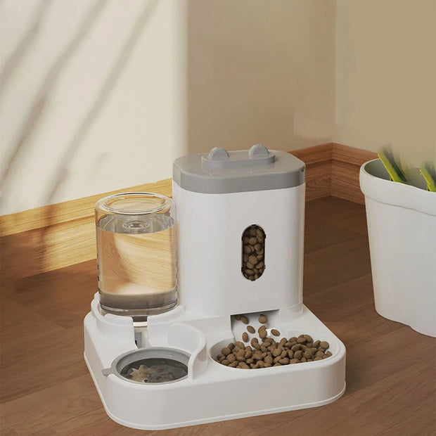 Automatic Pet Feeder & Water Dispenser for Cats Dogs