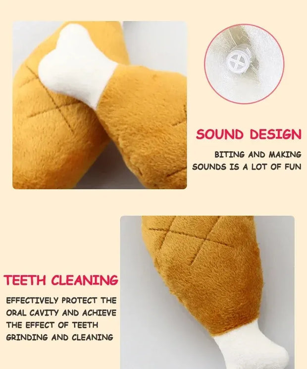 Dogs Teeth Grinding and Bite Resistant Interactive Toys Bone