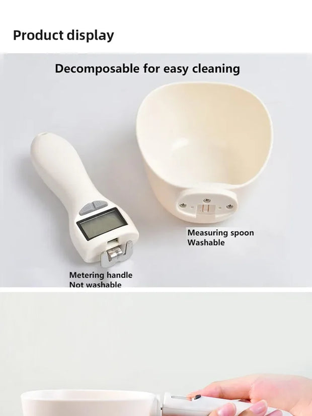 Pet Food Scale LCD Electronic Precision Weighing Tool