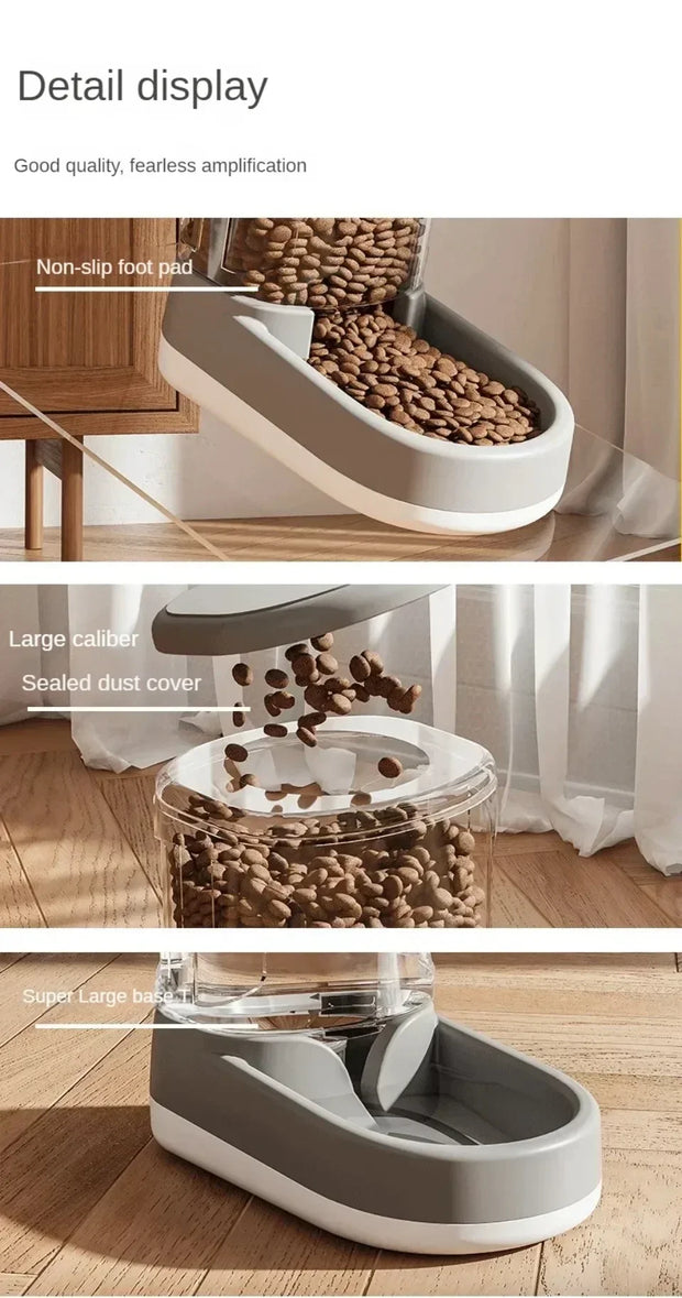 Pet Automatic Feeder Storage Dispenser
