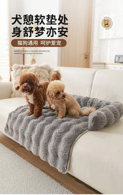 Pet Sofa Pad Plush Neck Pillow