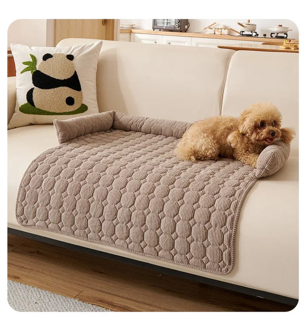 Pet Sofa Pad Plush Neck Pillow