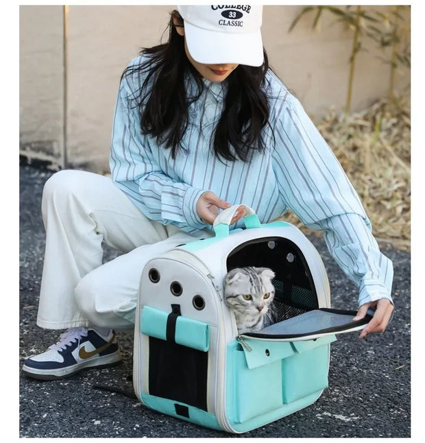 Pet Outing Carrier Backpacks Bed