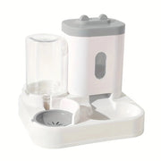 Pet Feeder and Water Dispenser for Cats: Plastic