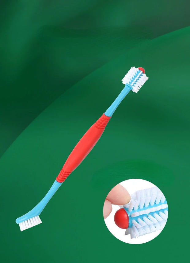 Pet Double Head Dog Toothbrush