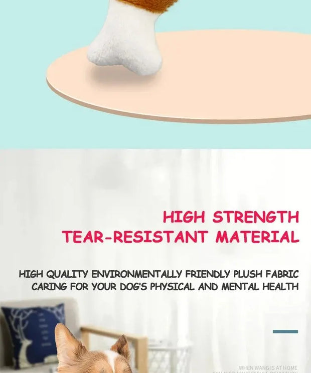 Dogs Teeth Grinding and Bite Resistant Interactive Toys Bone