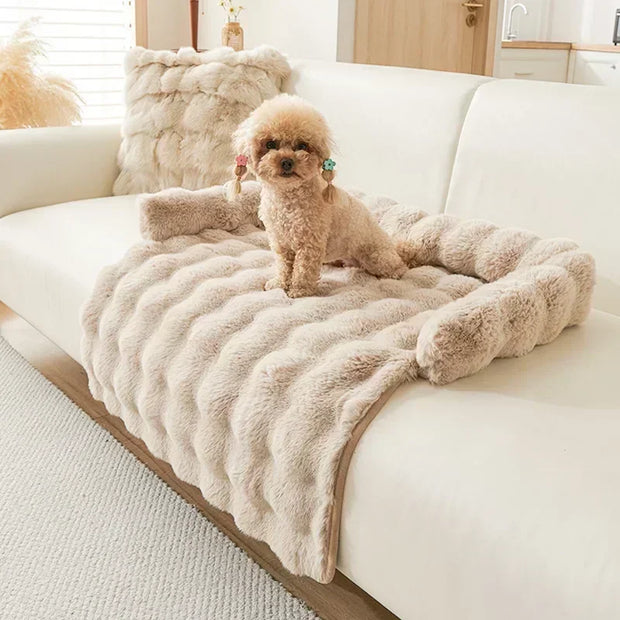 Pet Sofa Pad Plush Neck Pillow