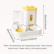 Pet Feeder and Water Dispenser for Cats: Plastic
