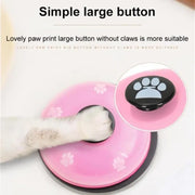 Pet Toy Training Dinner Small Bell Footprint
