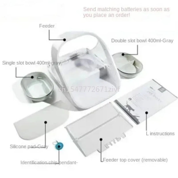 Automatic Pet Feeder with Pest Prevention Design