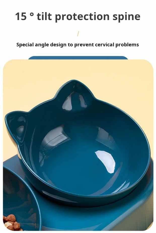 3-1 Pet Bowls With Water Feeder